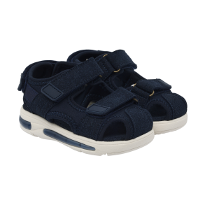 En Fant Sandal Velcro Light m. LED lys Parisian Nights