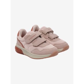 En Fant Sneakers Velcro m. LED lys Sepia Rose