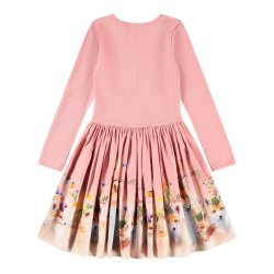 Molo Kjole LS Casie Nature Glam