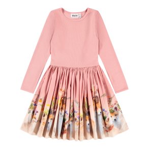 Molo Kjole LS Casie Nature Glam