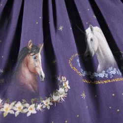 Molo Kjole LS Casie Warm Unicorn Cosmos