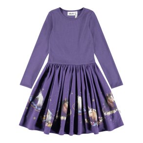 Molo Kjole LS Casie Warm Unicorn Cosmos