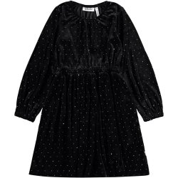 Molo Kjole LS Carolyn Black Stones