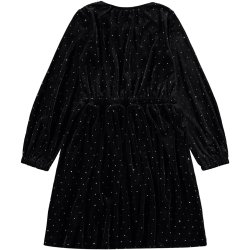 Molo Kjole LS Carolyn Black Stones
