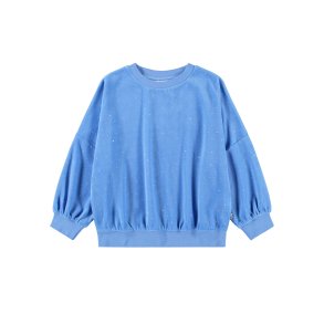 Molo Sweatshirt LS Kids Marika Blue Sky Stones