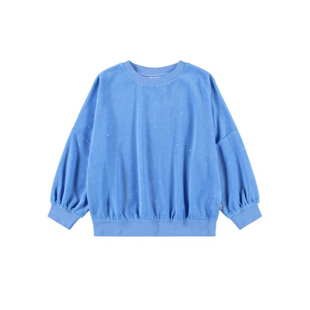 Molo Sweatshirt LS Kids Marika Blue Sky Stones