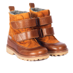 Angulus Vinterstvle TEX med Uldfoer Cognac