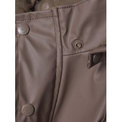 CeLaVi Regndragt med Fleece Coffee Quartz