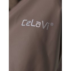 CeLaVi Regndragt med Fleece Coffee Quartz