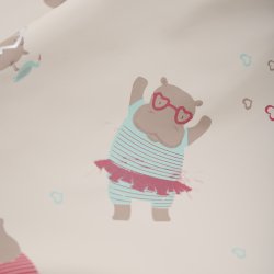 CeLaVi Regndragt Suit AOP Warm Taupe