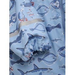 CeLaVi Regndragt Suit AOP Federal Blue