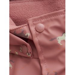 CeLaVi Regndragt Baby Fleece AOP Brisk Dust