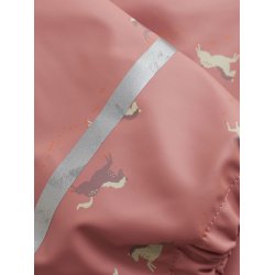 CeLaVi Regndragt Baby Fleece AOP Brisk Dust