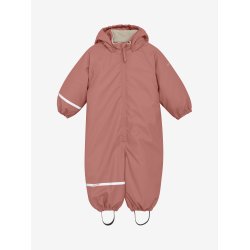 CeLaVi Regndragt Baby Fleece Brick Dust