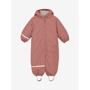 CeLaVi Regndragt Baby Fleece Brick Dust