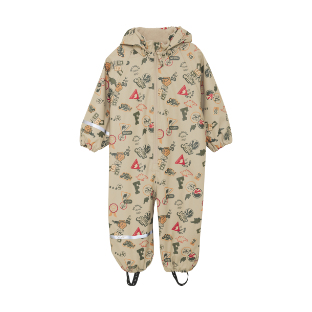 CeLaVi Regndragt Baby AOP Mulled Basil