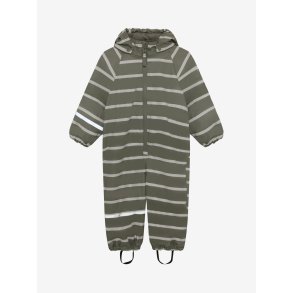 CeLaVi Regndragt AOP Fleece Mulled Basil