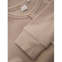 CeLaVi Heldragt LS Jumpsuit Solid Warm Taupe