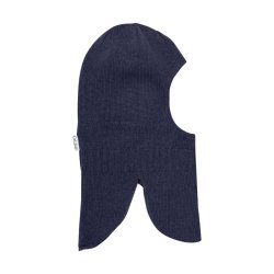 CeLaVi Elefanthue Uld Strik Balaclava Navy Melange