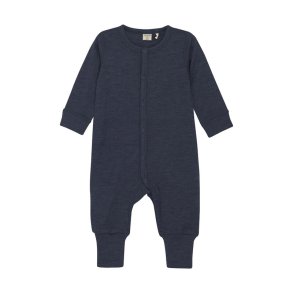 CeLaVi Heldragt Uld LS Jumpsuit Solid Naval Academy Melange
