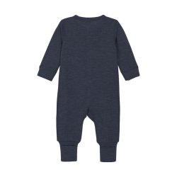 CeLaVi Heldragt Uld LS Jumpsuit Solid Naval Academy Melange