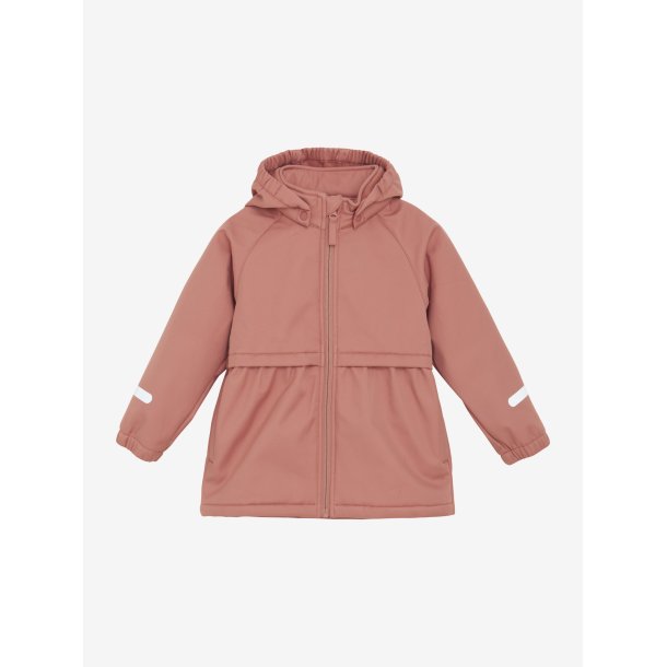 CeLaVi Softshell Jakke Solid Brick Dust