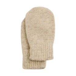 CeLaVi Luffer Uld 2-pak Magic Mittens uden tommelfinger White Pepper
