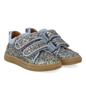 Angulus Sneaker Glitter Velcro Spring Multi Glitter