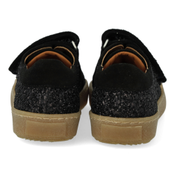 Angulus Sneaker Glitter Velcro Black