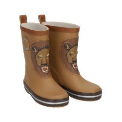 Mikk-Line Gummistvler 3D Wellie Lion Dijon