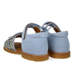 Angulus Sandal med funklende glitter Spring Multi Glitter