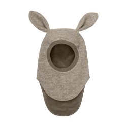 HUTTEliHUT Elefanthue Uld 2-lags Balaclava Ears Camel Melange