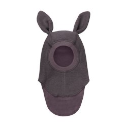 HUTTEliHUT Elefanthue Uld 2-lags Balaclava Ears Raisin