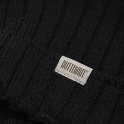 HUTTEliHUT Hue Uld Strik m. Alpaca Pompom Phantom