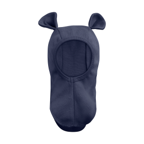 HUTTEliHUT Elefanthue Balaclava Cotton Rib Ears Navy Blazer
