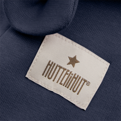 HUTTEliHUT Elefanthue Balaclava Cotton Rib Ears Navy Blazer