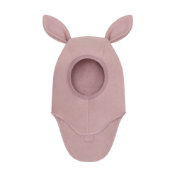 HUTTEliHUT Elefanthue Uld Fleece Balaclava Ears Wood Rose