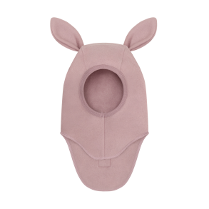 HUTTEliHUT Elefanthue Uld Fleece Balaclava Ears Wood Rose