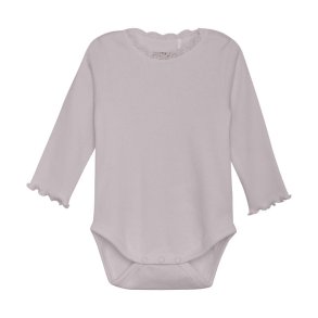 HUTTEliHUT Body LS Rib Cloud Gray