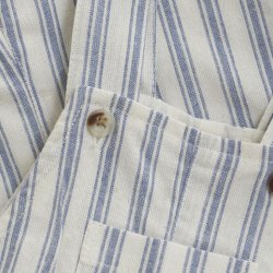 HUTTEliHUT Overalls Baby YD Stripe Quiet Harbor