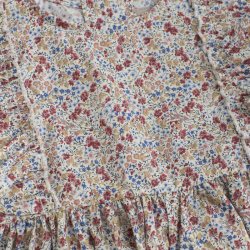 HUTTEliHUT Kjole SS Liberty Fabric Sepia Rose