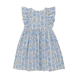 HUTTEliHUT Kjole SS Liberty Fabric Soft Chambray