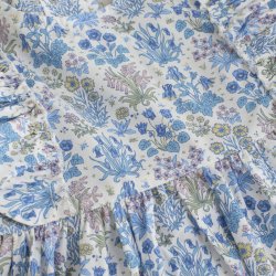 HUTTEliHUT Kjole SS Liberty Fabric Soft Chambray