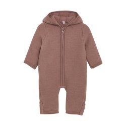 HUTTEliHUT kredragt Uld Fleece Pramsuit Burlwood