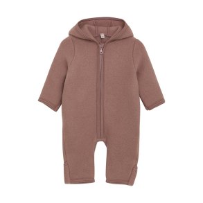 HUTTEliHUT kredragt Uld Fleece Pramsuit Burlwood