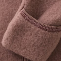 HUTTEliHUT kredragt Uld Fleece Pramsuit Burlwood