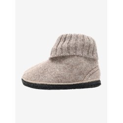 HUTTEliHUT Slippers Uld Camel Melange