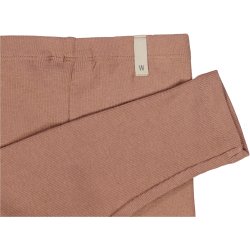 Wheat Leggins Baby Rib Vintage Rose