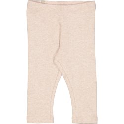 Wheat Leggins Baby Rib Rose Melange