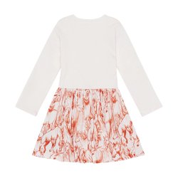 Molo Kjole LS Carel Red Horses